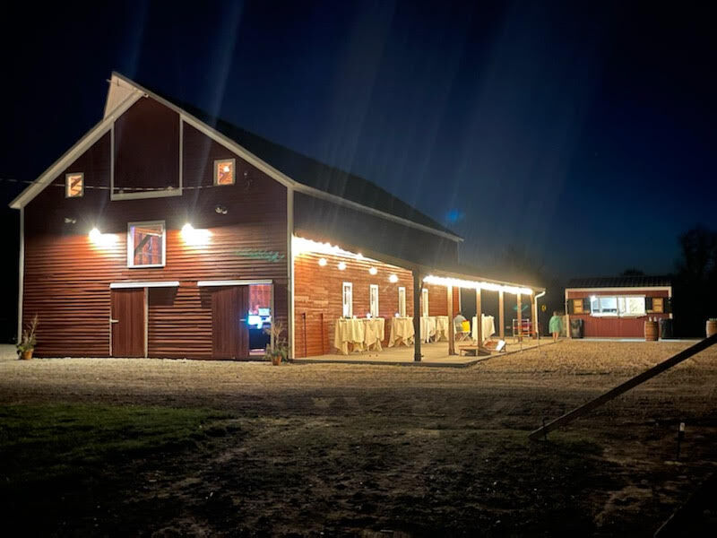 The Farm at night